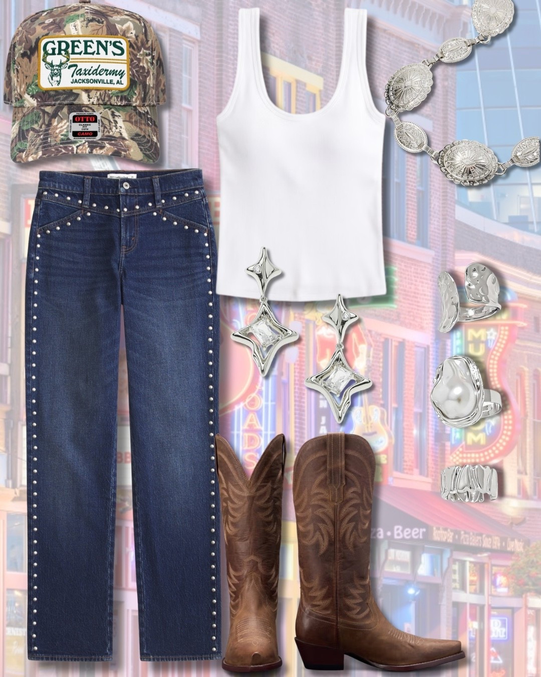 Are you headed to downtown Nashville for CMA Fest? This look will have you looking like the queen of the country festival!

#LTKootd #LTKSeasonal #LTKSaleAlert