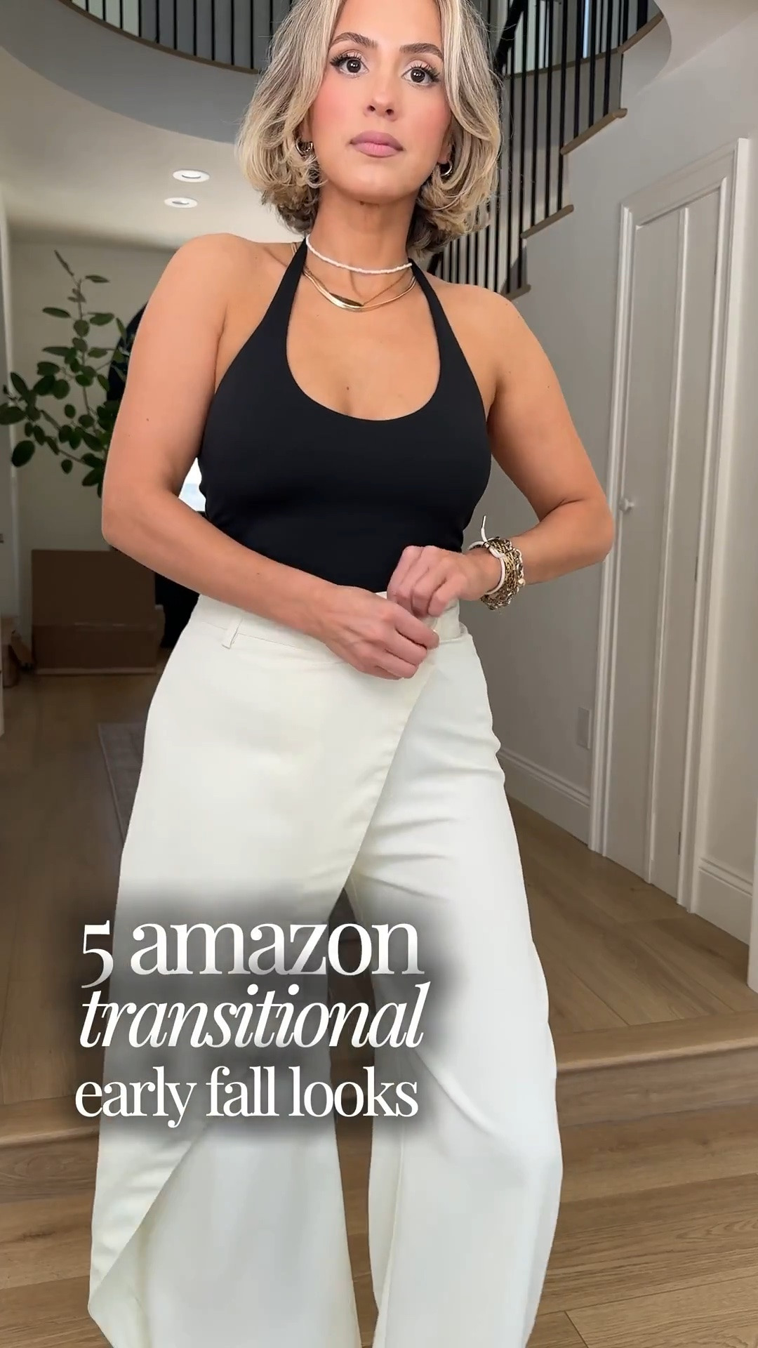 Early fall transitional Amazon outfits 🙌🏼😍

Small in tops/jackets/pants

Levi’s in size 27 

These are looks are perfect for date night, brunch, etc.

#LTKgrwm #LTKootd #LTKU
