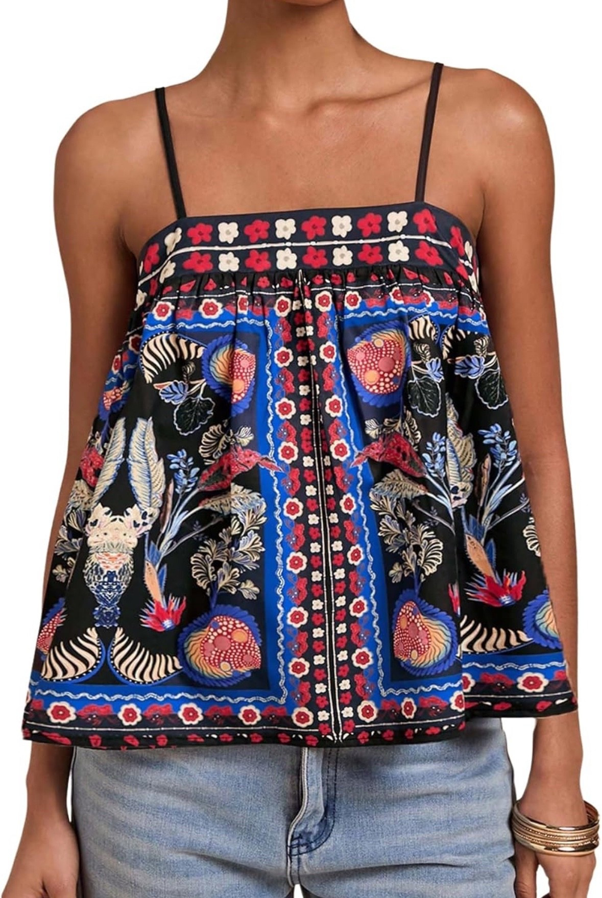 Farm Rio lookalikes from Amazon — wearing size xs