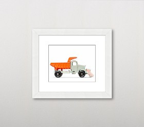 Leslee Mitchell Plow Wall Art | Pottery Barn Kids