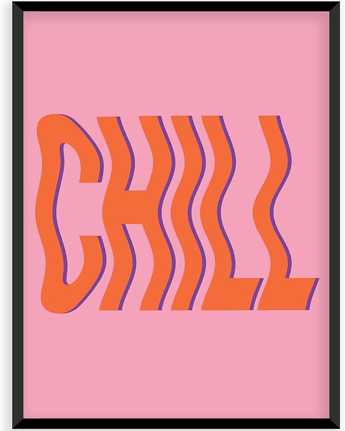 Jack Meets Kate Chill Aesthetic Room Decor Preppy Posters Retro Wall Art Print for Living Room Be... | Amazon (US)