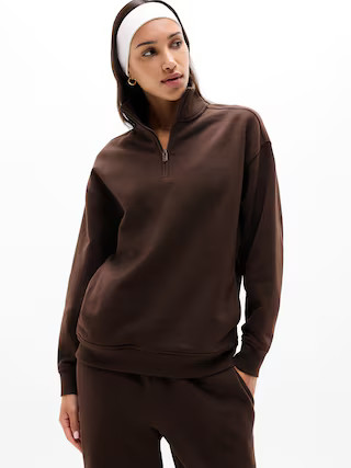 Forever Fleece 1/4 Zip Sweatshirt | Athleta