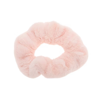 Unique Bargains Elegant Fluffy Hair Ties Pink 1 Pc | Target