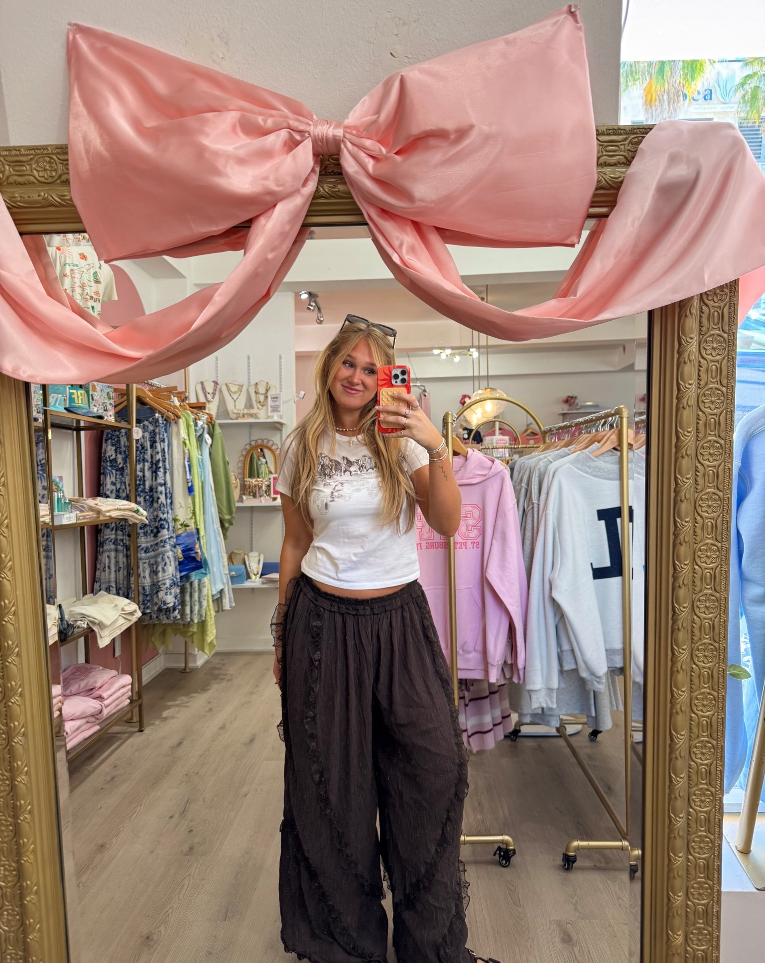 love this horse baby tee & flowy brown pant combo 🐎🐎

#LTKdayinmylife #LTKootd #LTKSeasonal