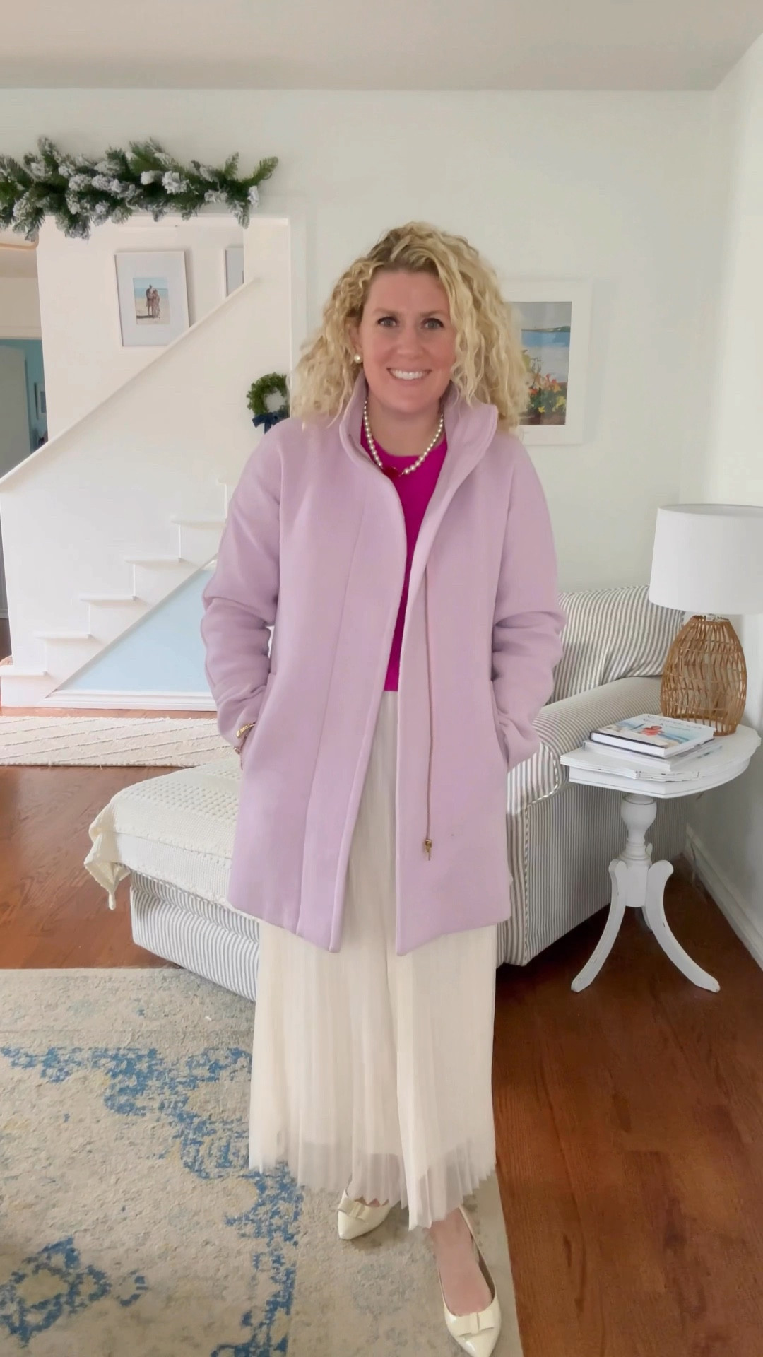 I love a good plaid for the holidays, but I love bright bold colors even more! This bright pink sweater paired with the pleated cream skirt makes for such a fun holiday outfit! Add a fun coat and you have yourself a festive outfit 🙌

Also my @jcrewfactory extra soft yarn sweater is currently on sale for $29! This color isn’t available but they do have other color options like light pink, plum, red, blues and more. 

Holiday style, holiday outfit, sweater, pleated skirt, Christmas outfit, preppy, city coat, winter coat, winter outfit, pearls 

#LTKParties #LTKHoliday #LTKSeasonal