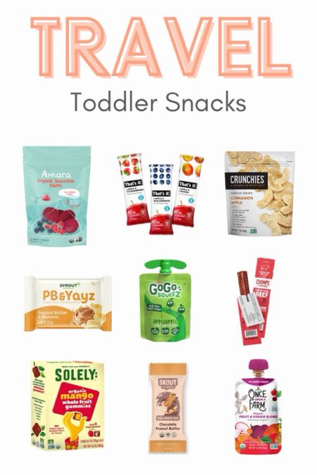 Better choice snacks perfect for traveling! 

#LTKfamily #LTKbaby #LTKkids