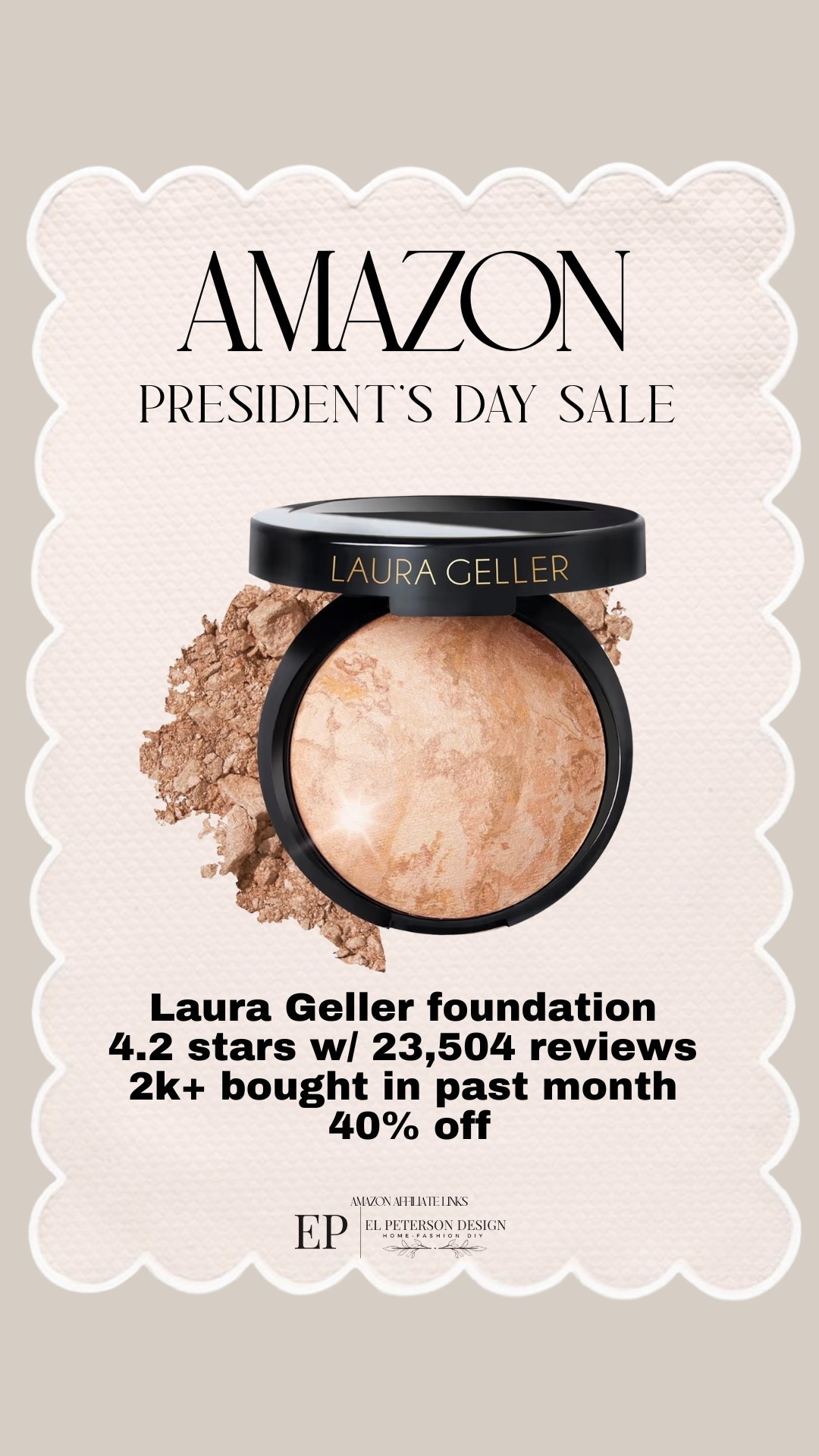 Amazon President’s Day Sale 
Foundation 


#LTKSaleAlert