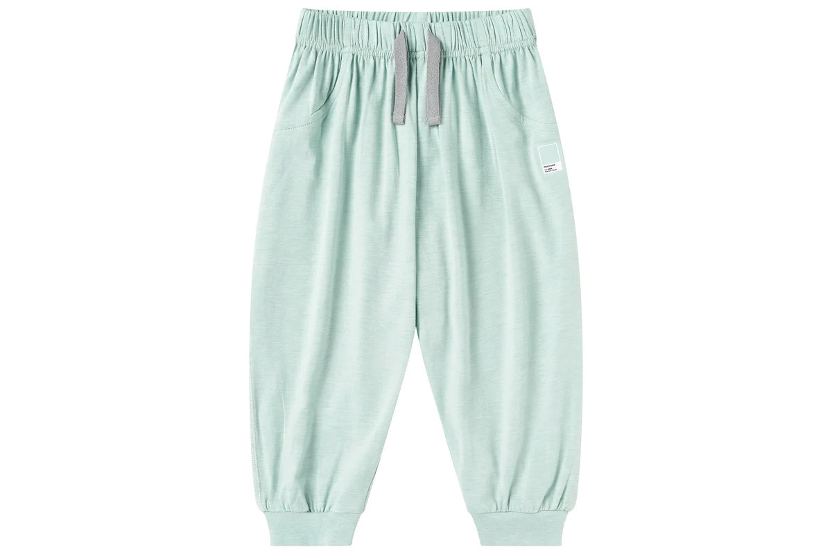 Bamboo Jersey Harem Pants - Pantone Harbor Grey | Nest Designs