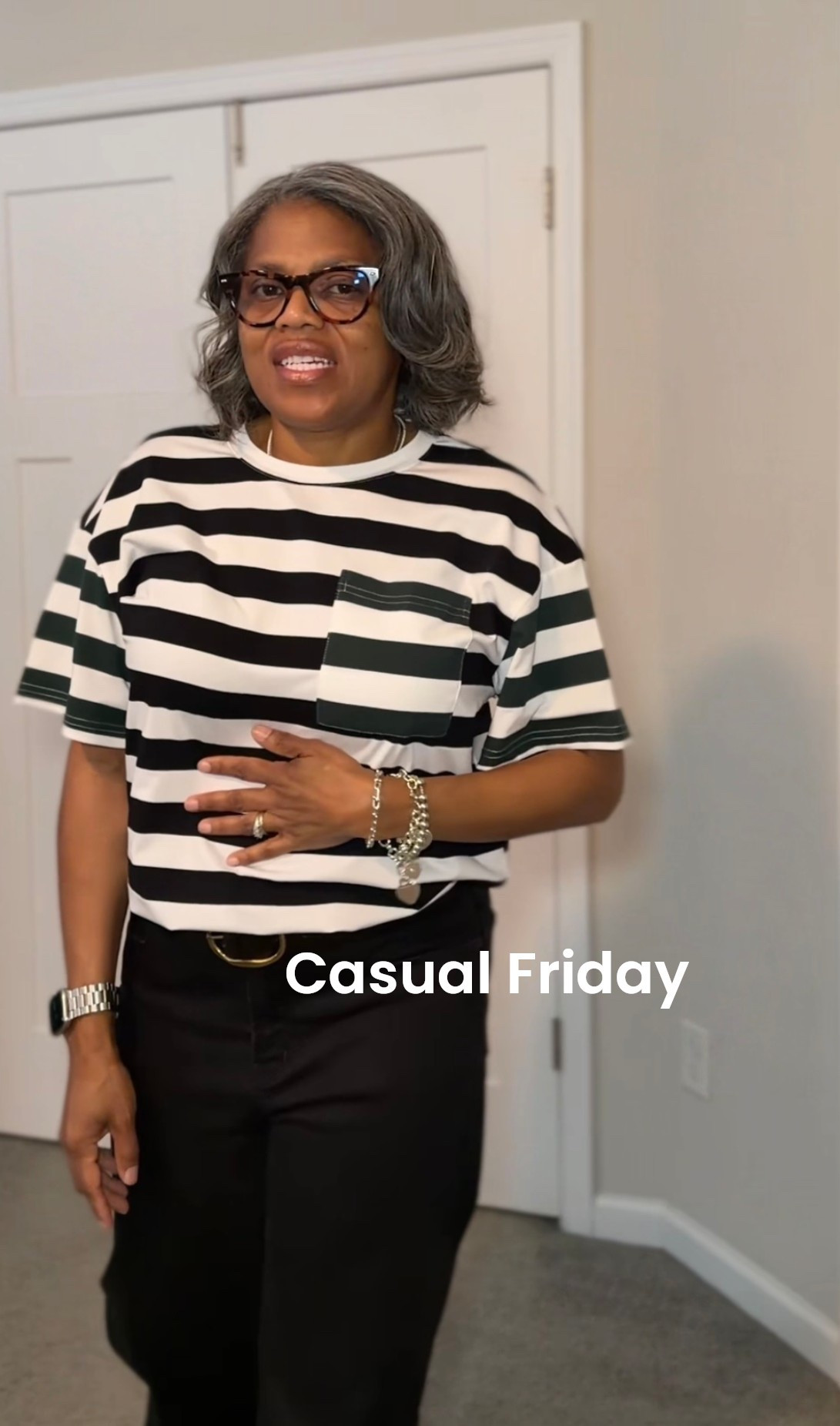 Black denim trousers + striped tee = easy polished look for work or errands. I love pieces that mix and match with everything in my closet.🖤

Your new favorite piece are linked below✨

#LTKStyle #LTKWorkwear #LTKOver50 #ClassicStyle #TimelessWardrobe

#LTKWorkwear #LTKootd #LTKmomlife