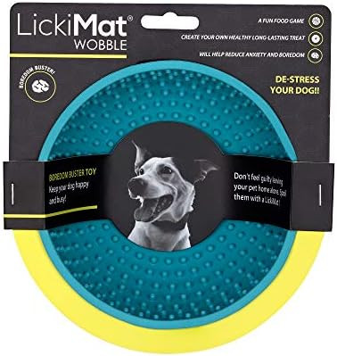 Amazon.com: LickiMat Wobble, Dog Slow Feeder Bowl Lick Mat, Boredom Anxiety Reducer; Perfect for ... | Amazon (US)