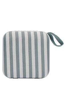 Sunnylife Portable Travel Speaker in The Vacay Olive Stripe from Revolve.com | Revolve Clothing (Global)