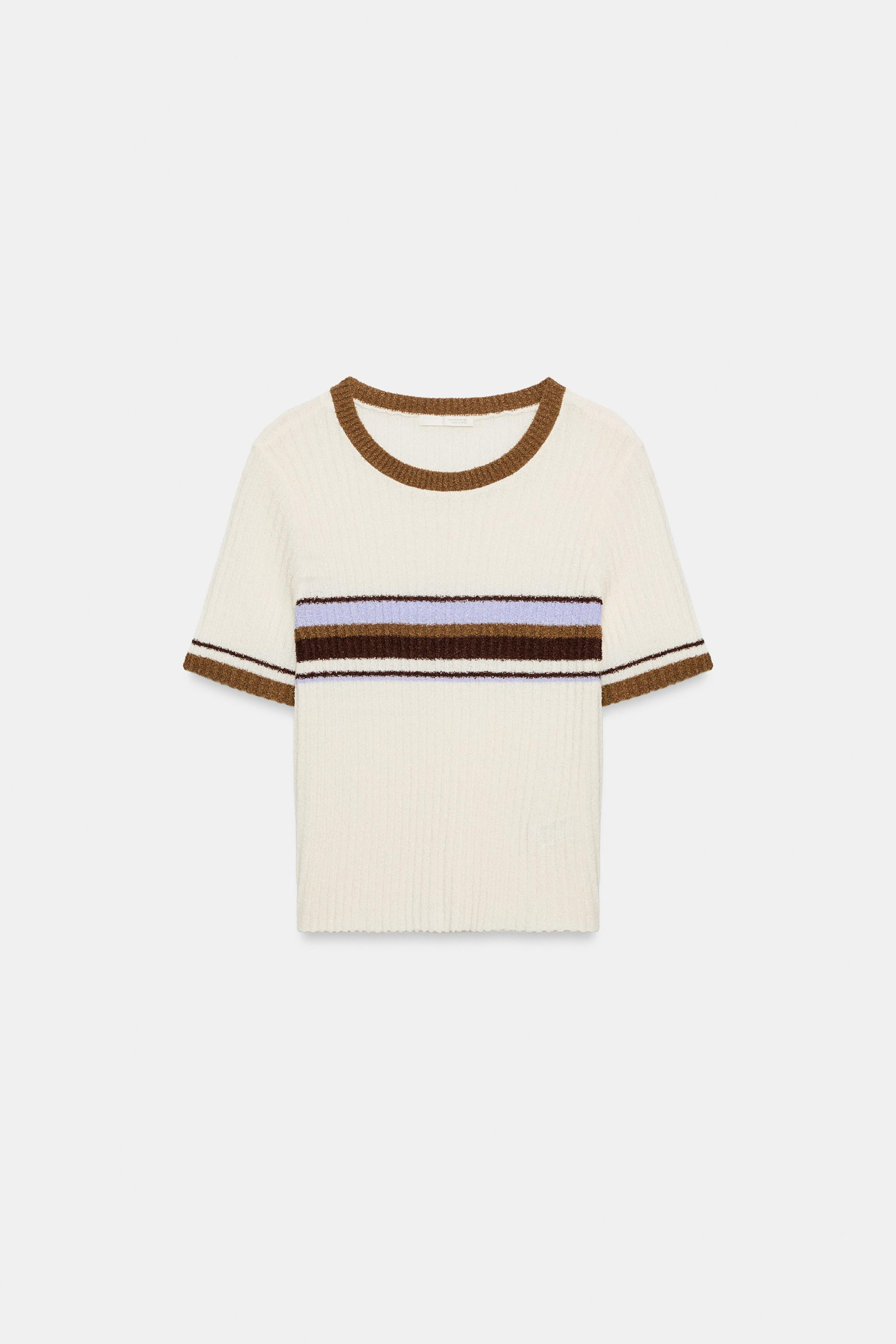 RUSTIC STRIPED TOP | Zara US