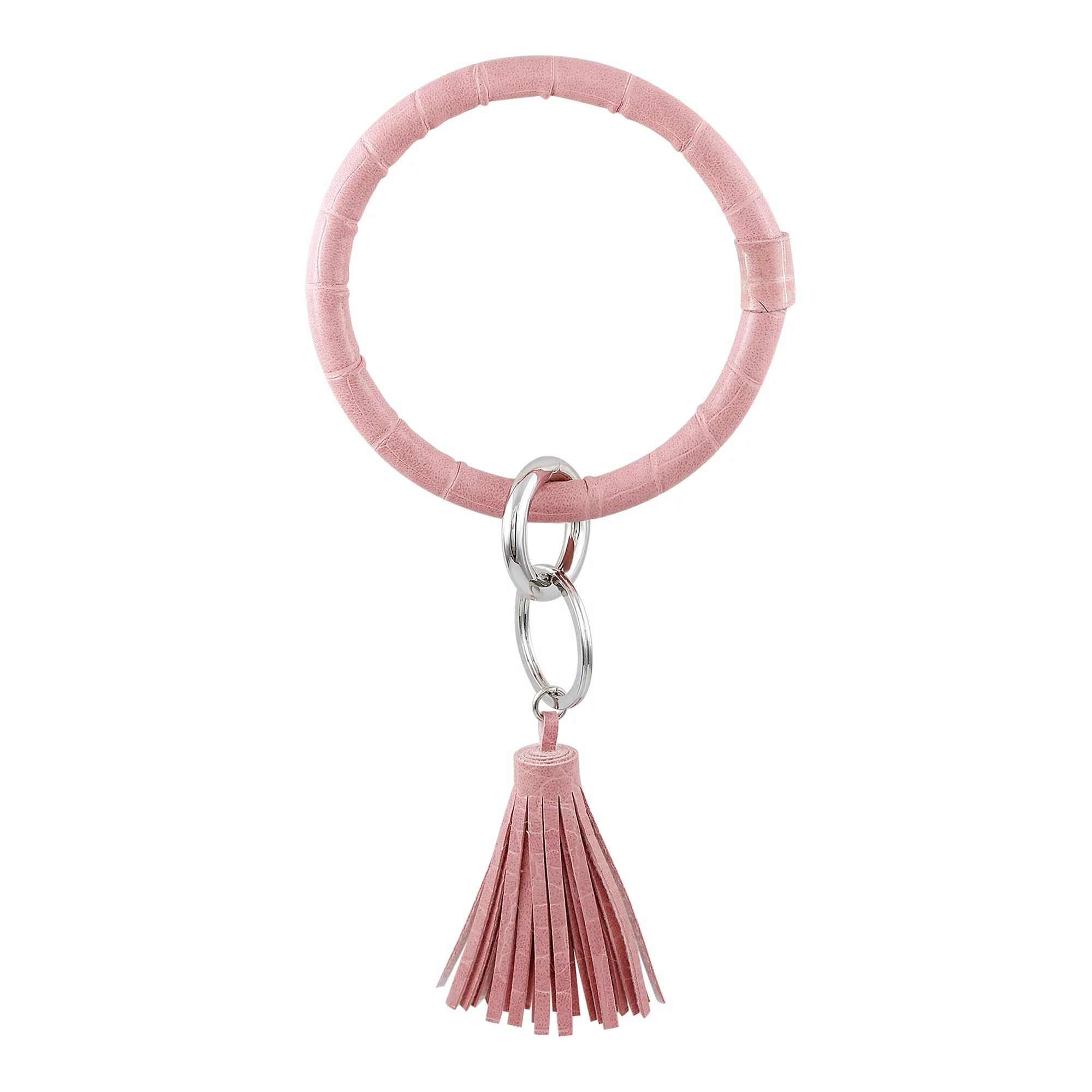 Pink Tassel Bangle Key Chain | Walmart (US)