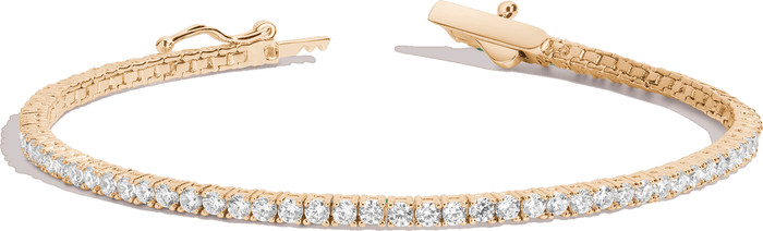 Aurate New York Lab Grown White Sapphire Tennis Bracelet | Nordstrom | Nordstrom