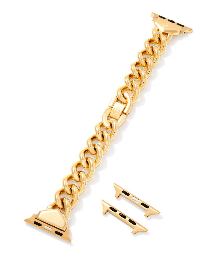 Whitley Chain Watch Band in Gold Tone Stainless Steel | Kendra Scott
