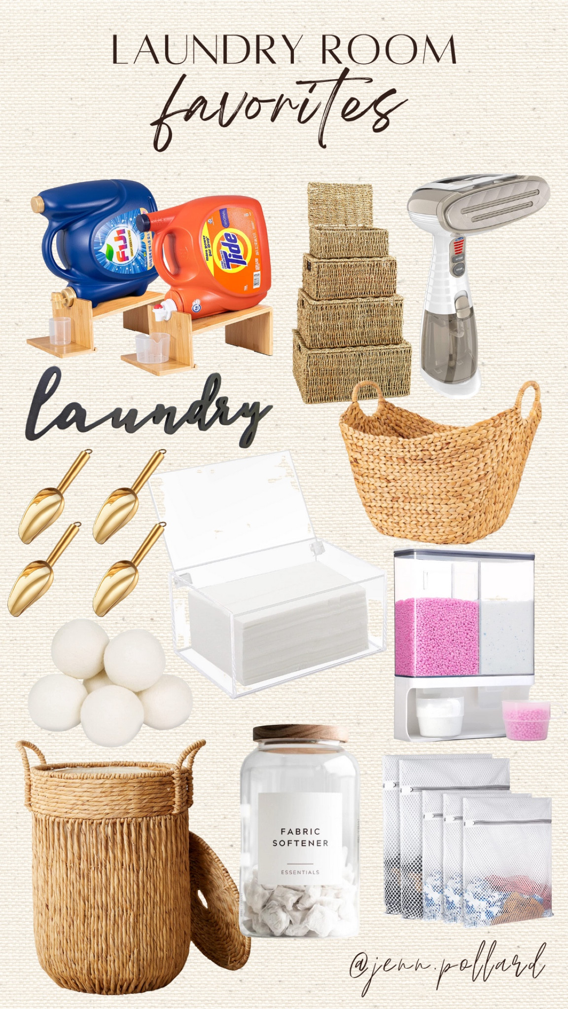 Doing laundry doesn’t have to be boring! Here are some of my laundry room organizational favorites. 

#LTKunder100 #LTKhome #LTKFind