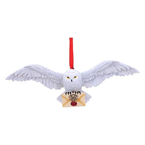 Nemesis Now Harry Potter Hedwig Hanging Ornament, Polyethylene Terephthalate, White, 13cm | Amazon (US)