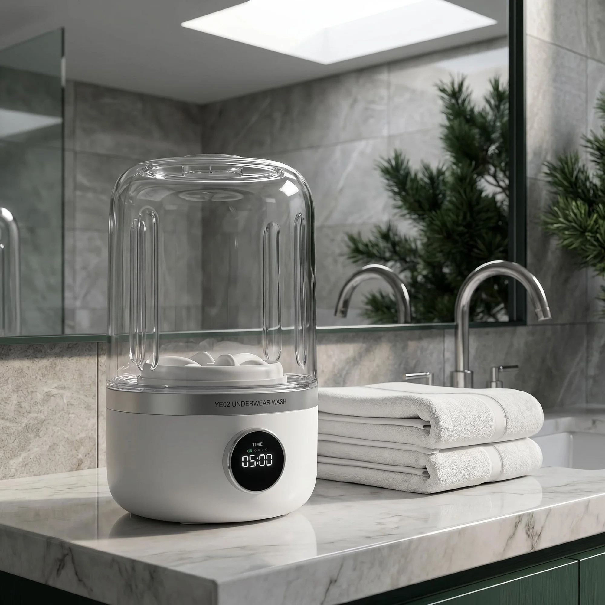 Mini Portable Washing Machine,4,000mAh Rechargeable Cordless Underwear Washer for Bras/Underwear/... | Walmart (US)