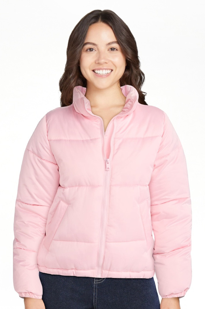 No Boundaries Puffer Jacket, Women's | Walmart (US)
