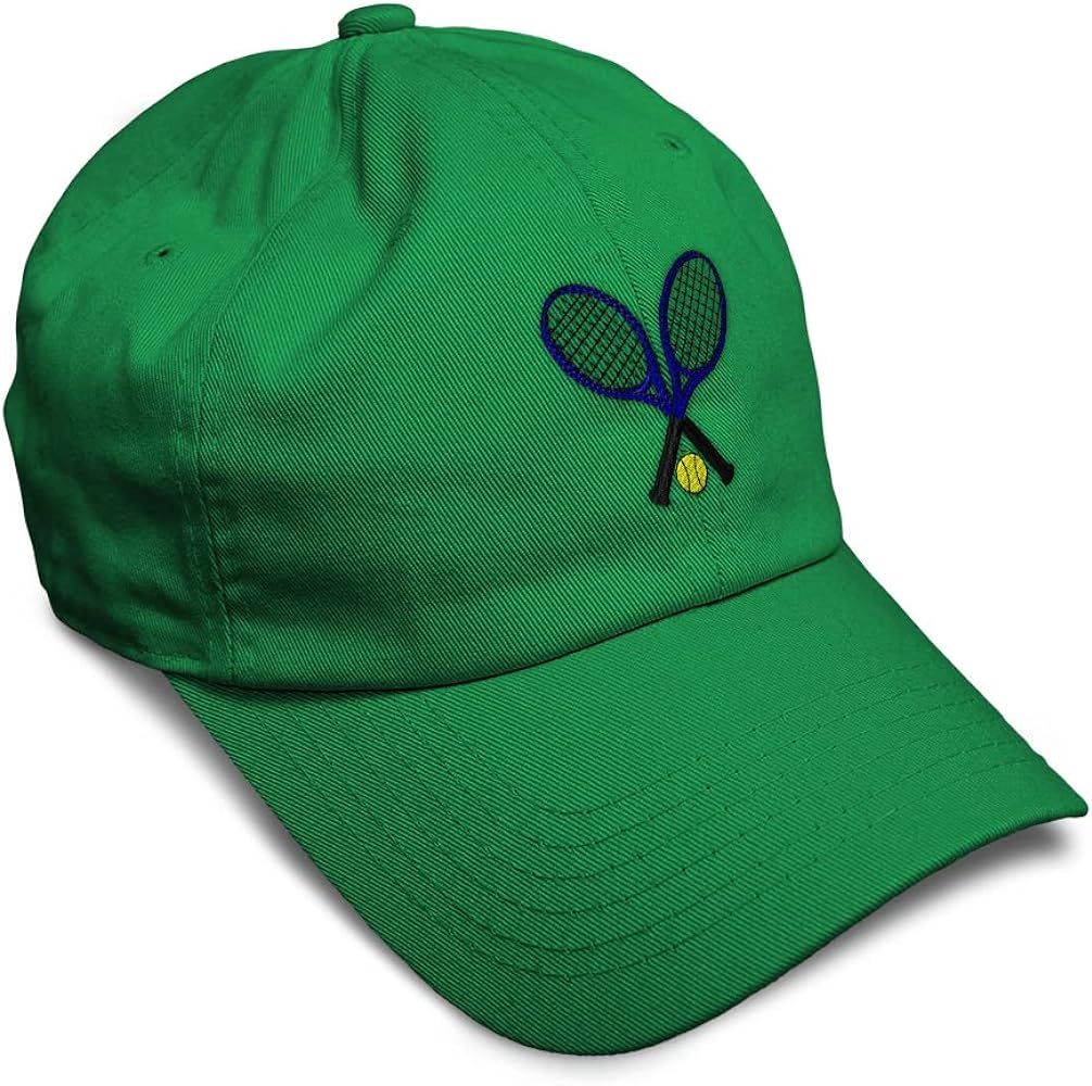 Soft Baseball Cap Tennis Sports B Embroidery Tennis Tennis Sports Twill Cotton Dad Hats for Men &... | Amazon (US)