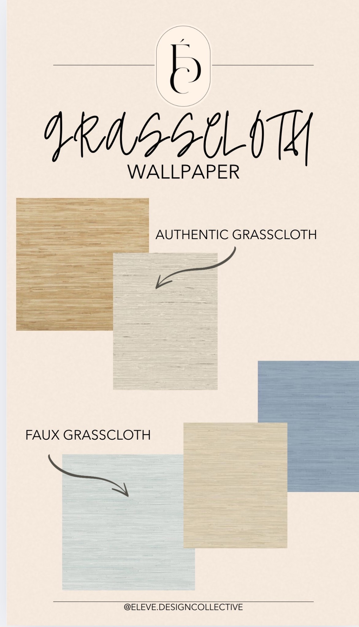 Authentic grasscloth versus faux grasscloth! 
We sharing all the details on our recent blogpost—> www.elevedesigncollective.com

#LTKHome