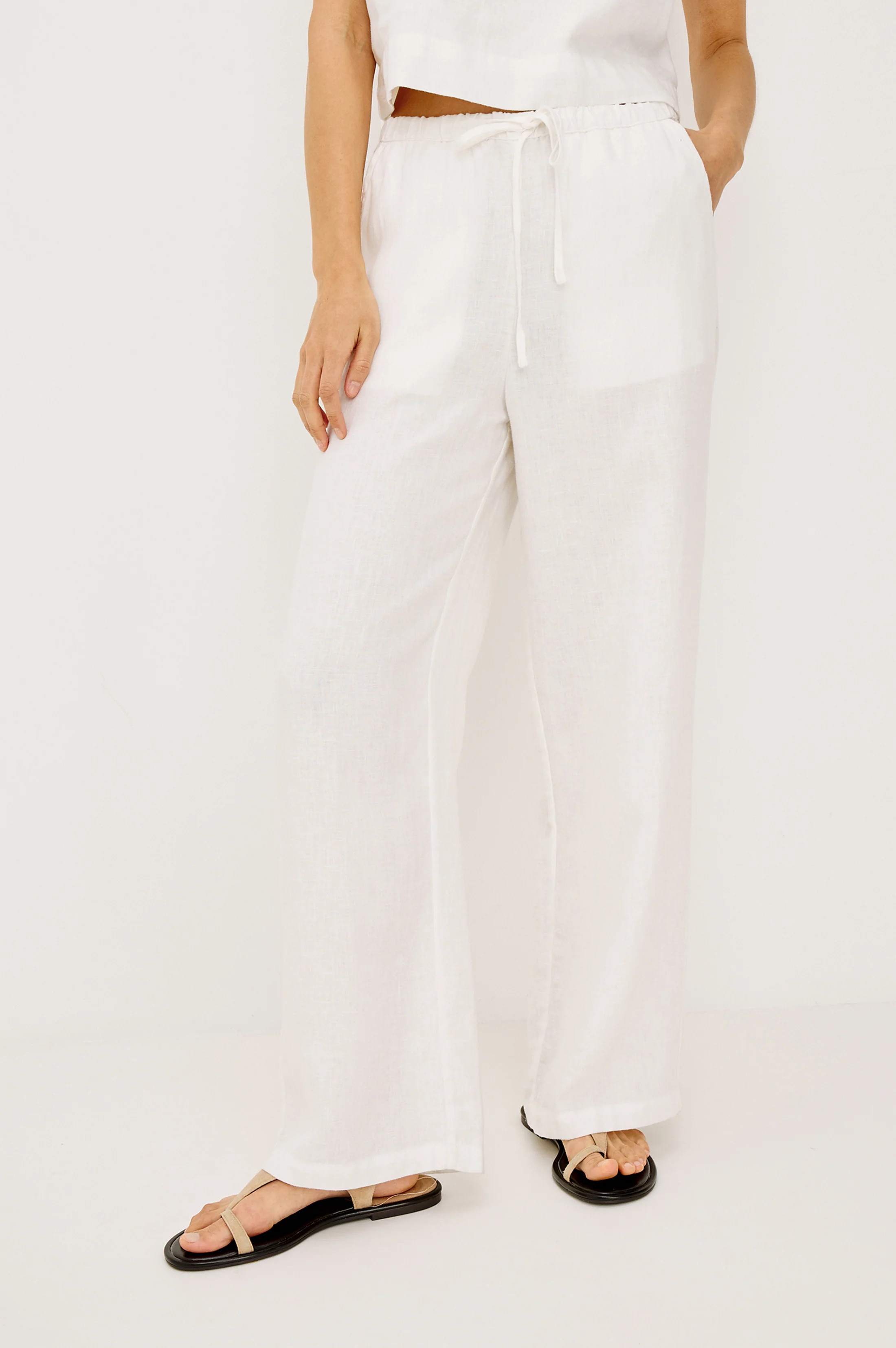 EMMIE PANT - WHITE | Rails