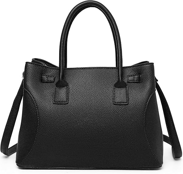 Eslcorri Women Top-Handle Satchel Bag Medium Tote Handbags Trendy Shoulder Purse PU Leather Ladie... | Amazon (US)