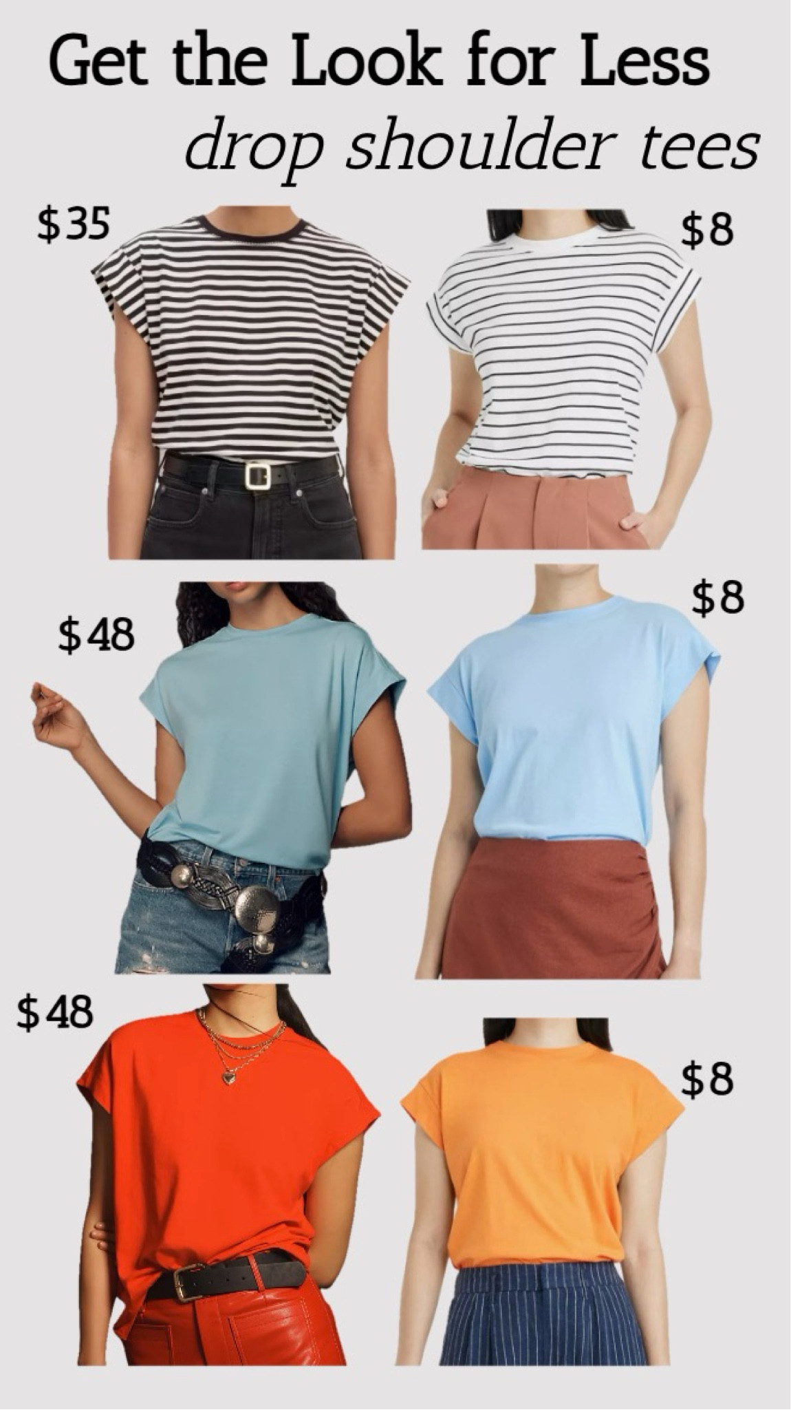 Get the Look for Less: Drop Shoulder Tees! I have the $8 Target version, and I want to get another color! Runs true to size, and I feel like it’s an elevated t shirt look.
………..
target new arrivals target finds anthropologie new arrivals anthropologie finds anthropologie dupe striped tee striped shirt muscle tee drop shoulder shirt dressy tee dress shirt work shirt work top teacher outfit teacher shirt teacher top teacher look work look blue tee black and white tee lulullemon dupe free people dupe amazon fashion amazon finds poppy red tee poppy shirt casual outfit fall trends college looks college outfits back to school shopping fall outfit 

#LTKStyleTip #LTKWorkwear #LTKFindsUnder50