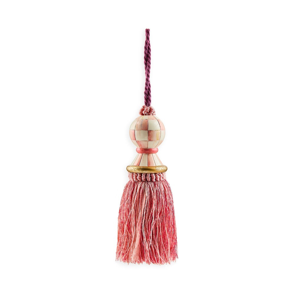 Rosy Check Tassel | MacKenzie-Childs