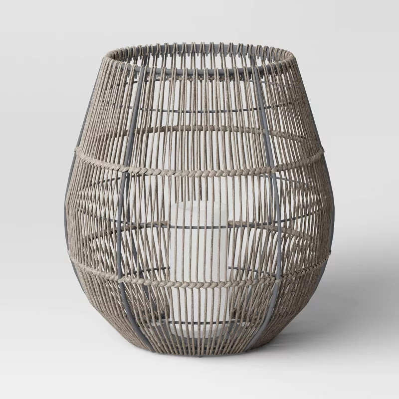 Rope Outdoor Lantern Neutral - Threshold™ | Target