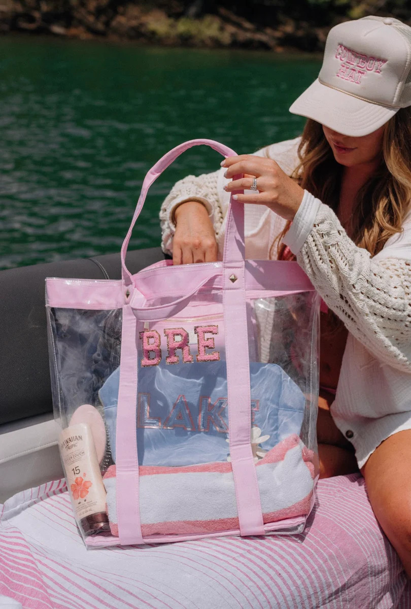 Clear Oversized Tote | KenzKustomz