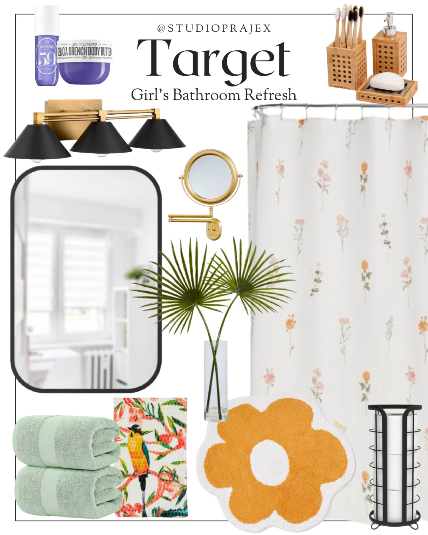 A bathroom refresh for spring is must needed and it’s something that your little one will never know they needed! Bring spring into your home and let your girls have a spa like retreat 

Home | bathroom accessories | bathroom decor | bathroom refresh | spring decor | spring home | bathroom essentials | sol de janeiro | body butter | mist | kids bathroom | girls bathroom | kids decor | modern home | color | bath rug | 

#LTKkids #LTKSeasonal #LTKhome
