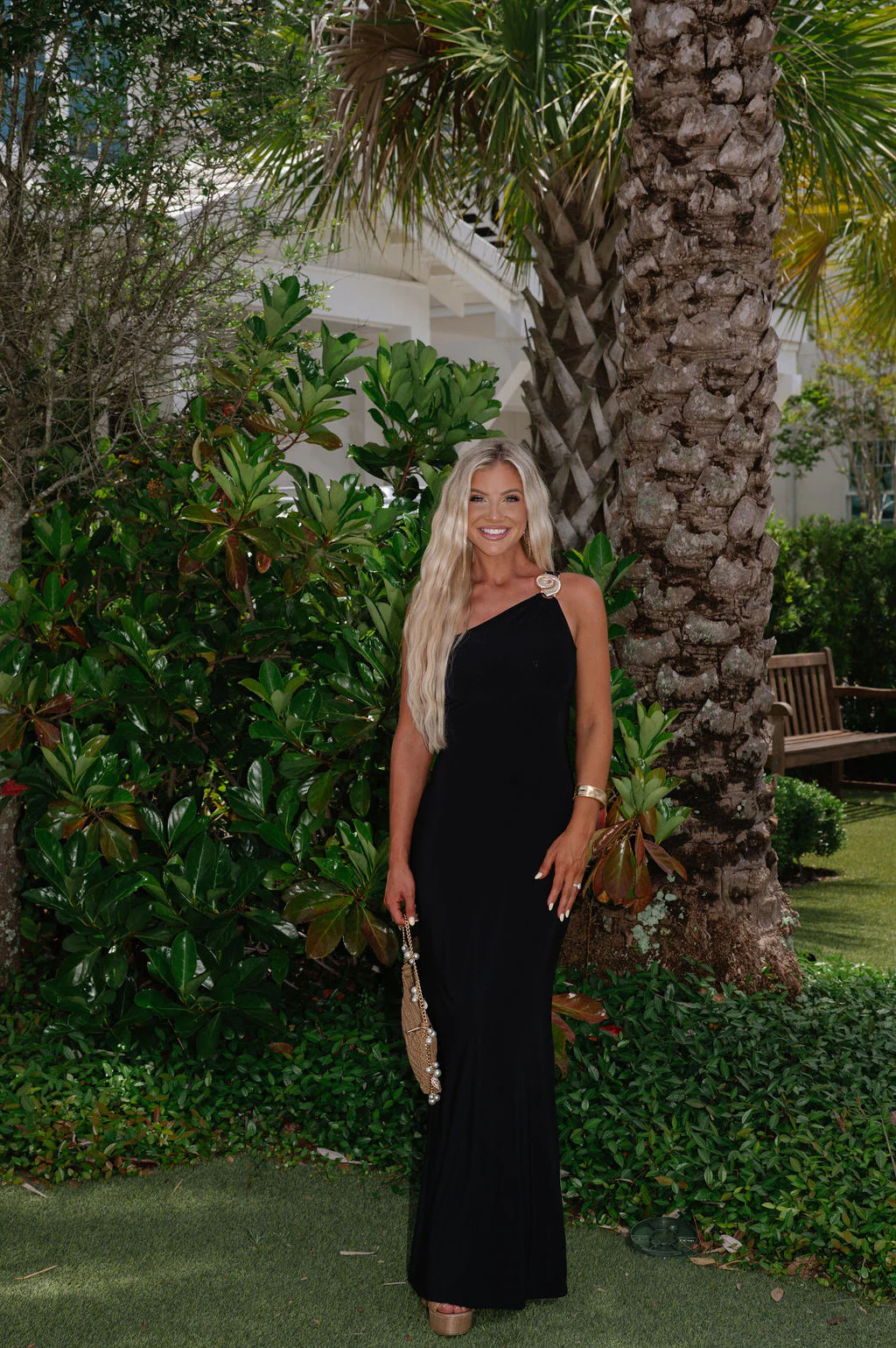 Farrah Maxi Dress-Black | These Three