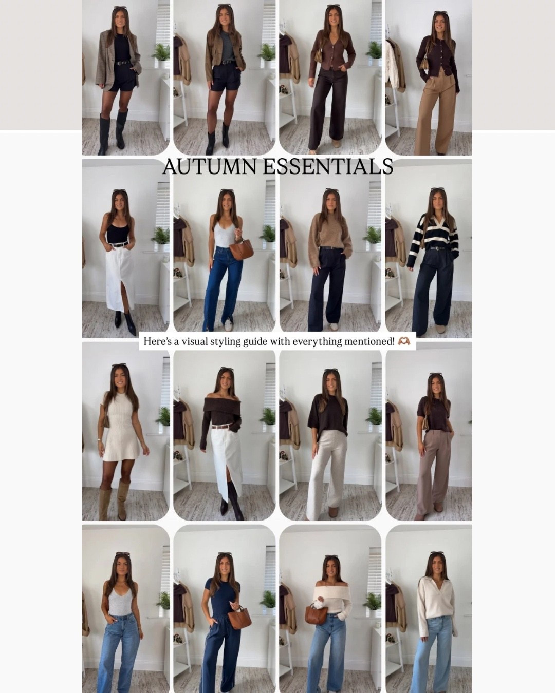 AUTUMN ESSENTIALS: A visual style guide  🍂

#LTKeurope #LTKstyletip #LTKautumn
