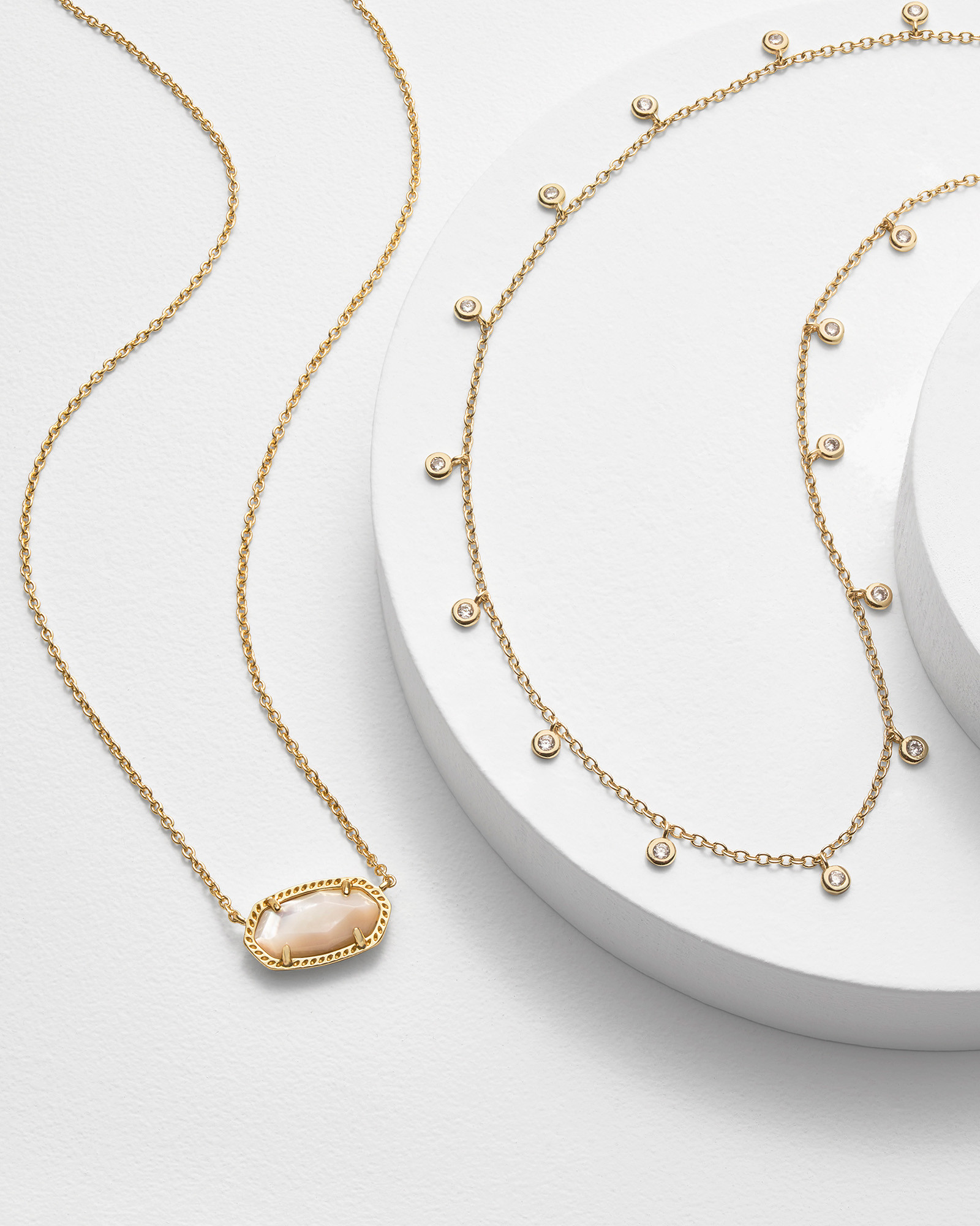 Elisa and Amelia Necklace Set in Gold | Kendra Scott
