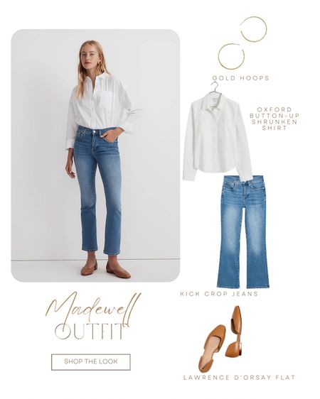 Outfit with all Madewell items and this look is a staple for any wardrobe! 

#LTKstyletip #LTKxMadewell #LTKsalealert