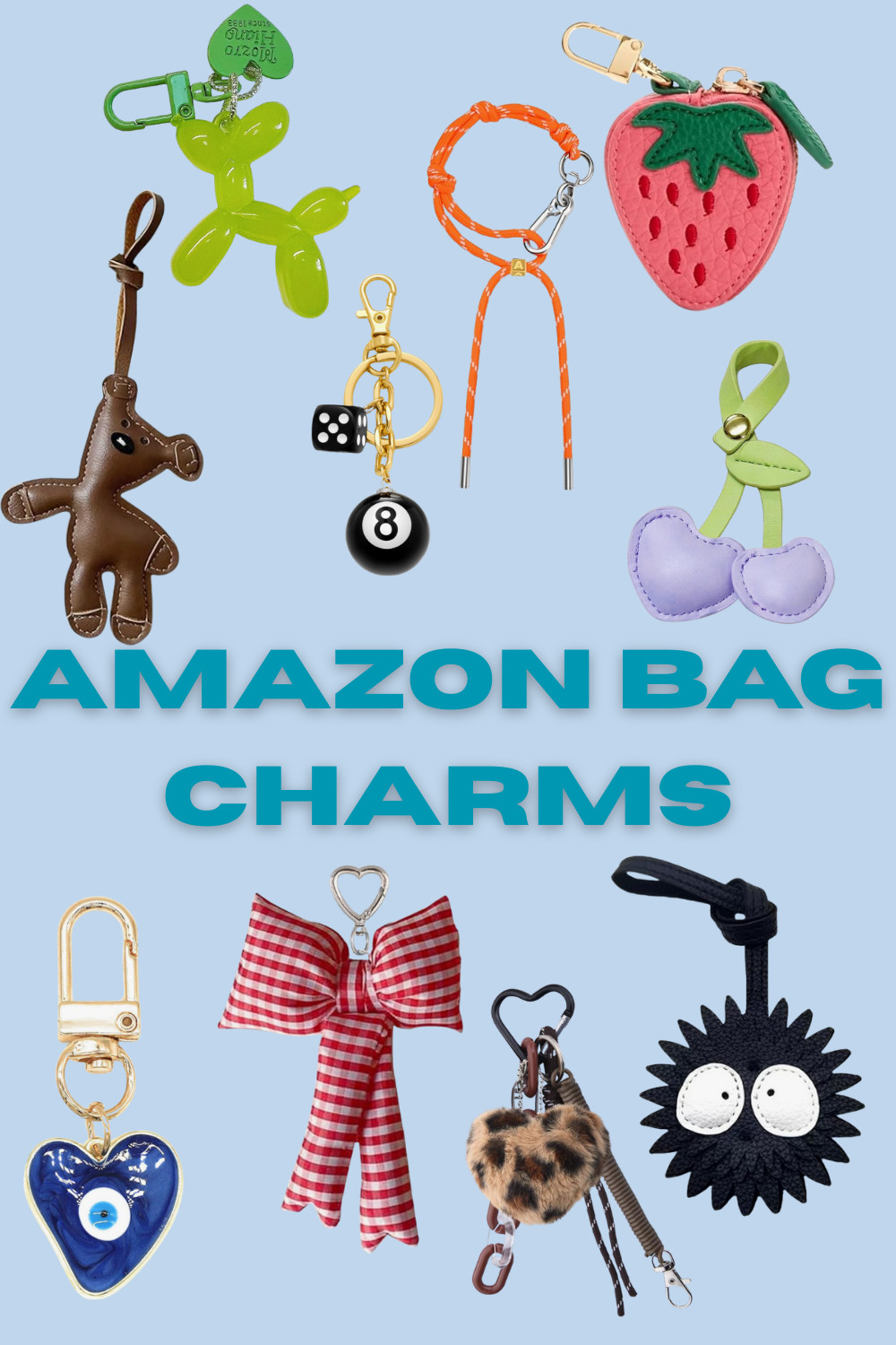 Summer Bag Charms, Amazon bag accessories, Cute bag charms, Summer bags 

 #LTKSummerEdit #LTKStyleTip #LTKItBag