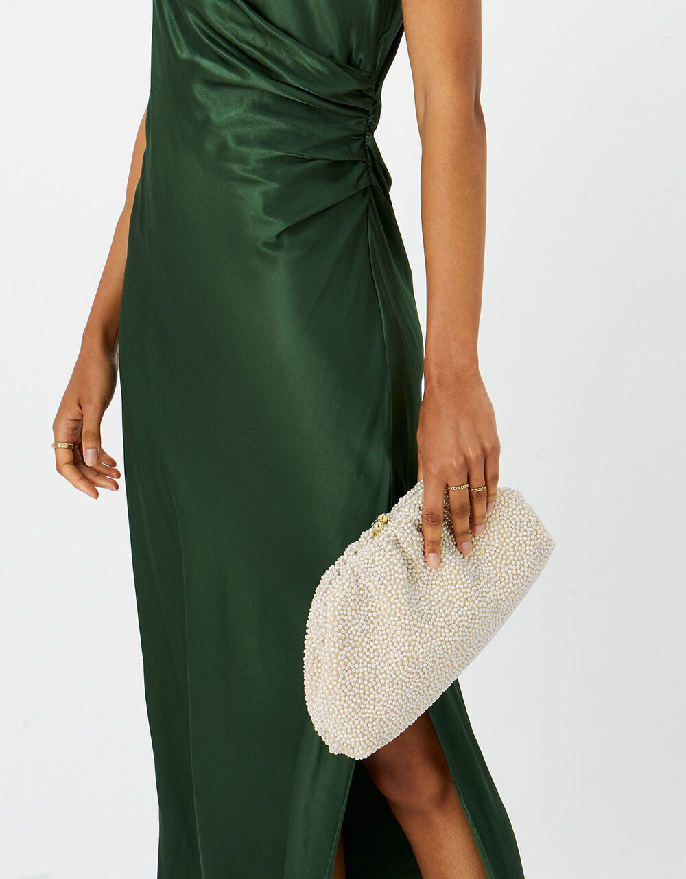 Pearl Cloud Clutch Bag | Accessorize (Global)