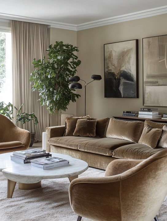 Create this elegant, understated living room refresh by focusing on a few beautifully balanced elements rather than overdecorating. A gold-toned velvet sofa instantly brings warmth and quiet luxury, while a round marble coffee table adds contrast, polish, and timeless appeal. Finish the look with just a touch of natural greenery—one sculptural plant is enough to soften the space and bring life into the room.

This is the kind of living room that feels refined both during the day and at night. In natural light, the textures glow softly; in the evening, the richness of the tones creates a calm, elevated atmosphere that never feels loud or try-hard. The secret is restraint—letting quality materials, thoughtful proportions, and neutral layers do the work.

If you’re planning a living room refresh for 2026, this approach is timeless, versatile, and effortlessly elegant. It works in modern homes, classic interiors, and everything in between—proof that true luxury is about balance, not excess.

#LivingRoomRefresh
#UnderstatedLuxury
#GoldTonedSofa
#MarbleCoffeeTable
#QuietElegance
#TimelessInteriors
#ModernClassicLiving 

 #LTKHome