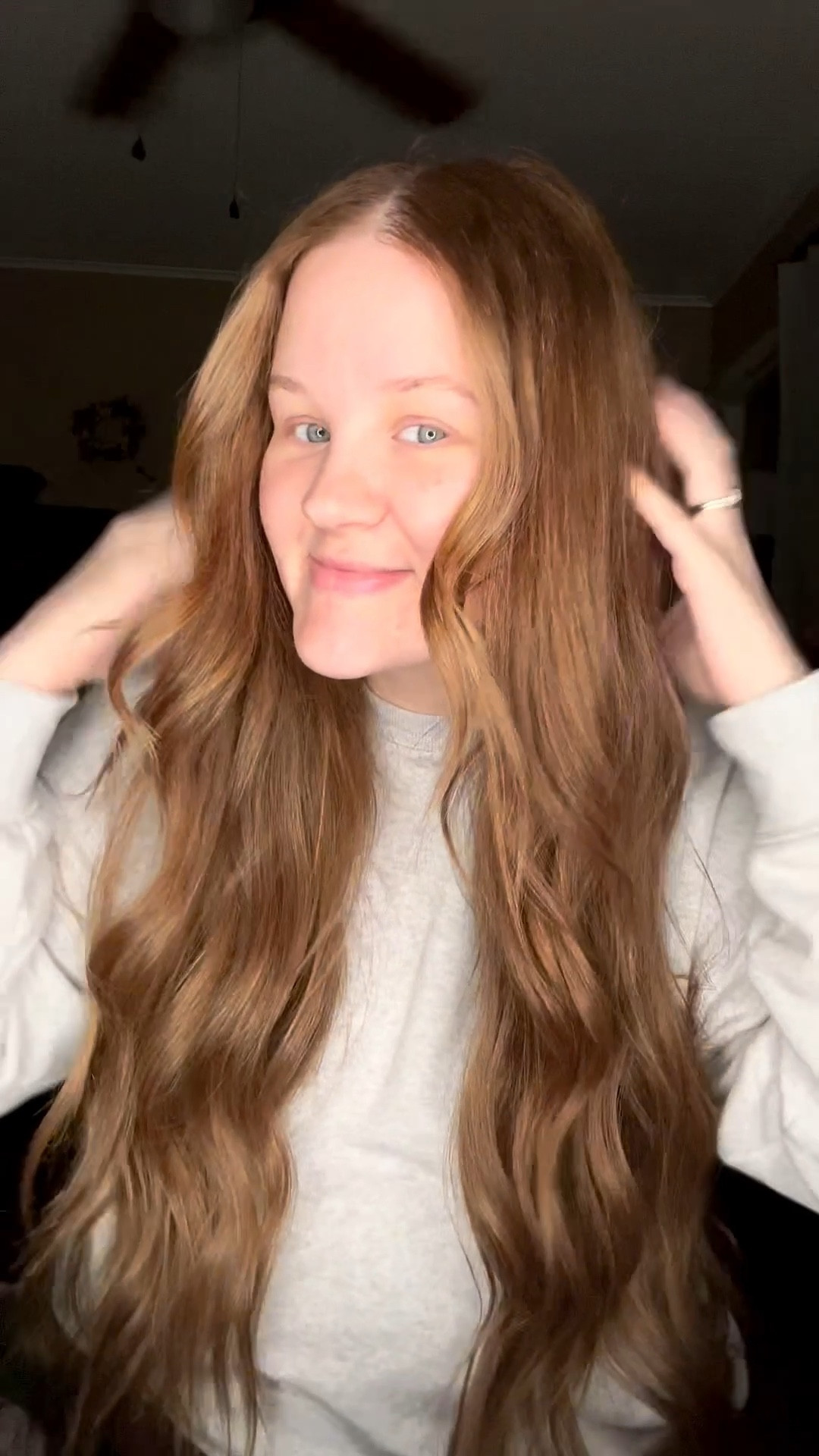Only products in'my half are Grow Long Shampoo & Conditioner and Leave in Conditioner from Marc Anthony Hair. Finally shiny healthy hair! Also, bare
with me while I get a microphone!

#LTKgrwm #LTKBeauty #LTKmomlife