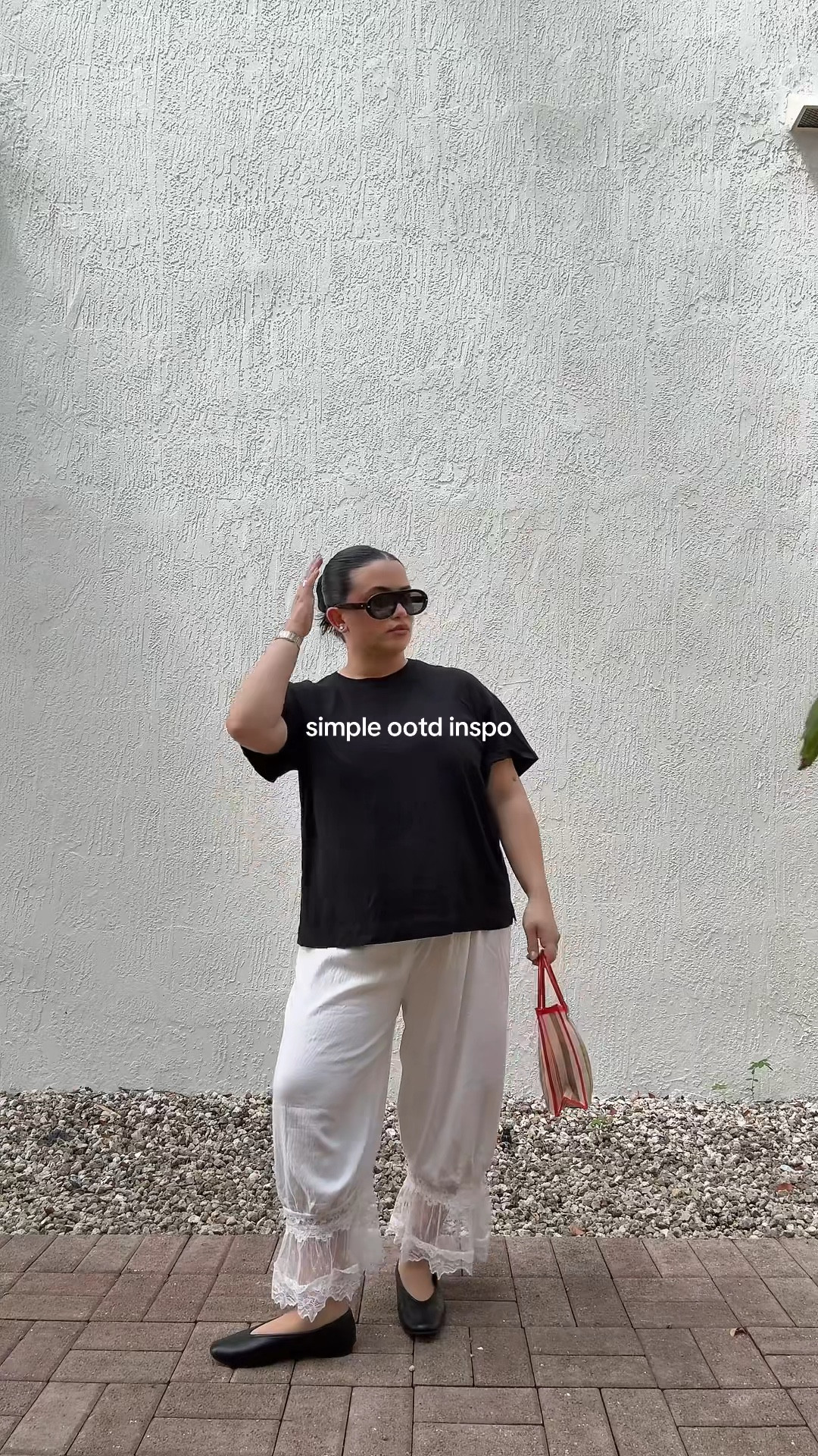 a simple and edgy yet whimsical ootd. 🤍 

#LTKootd #LTKPetite #LTKgrwm