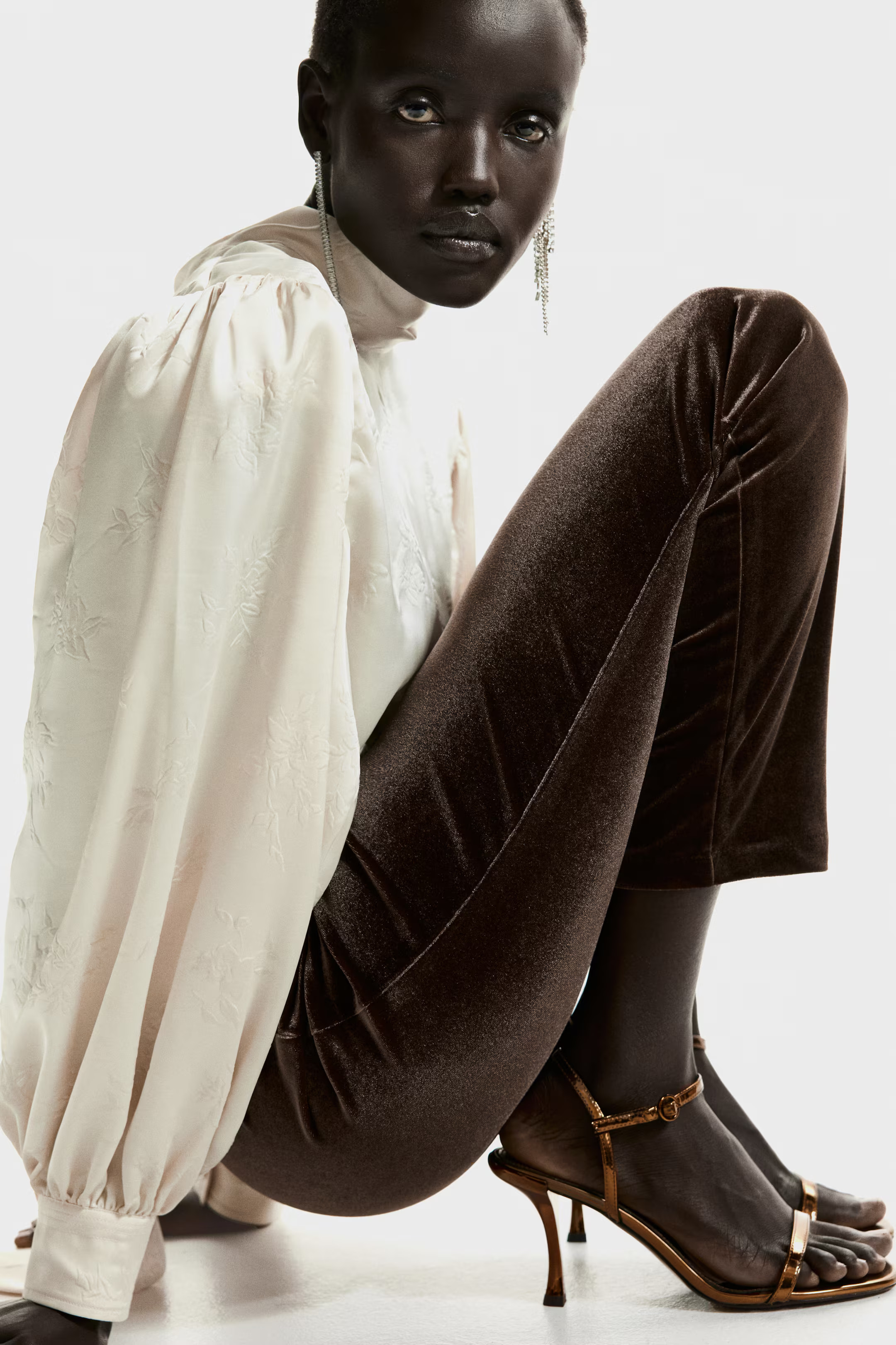 Heeled strappy sandals | H&M (UK, MY, IN, SG, PH, TW, HK)