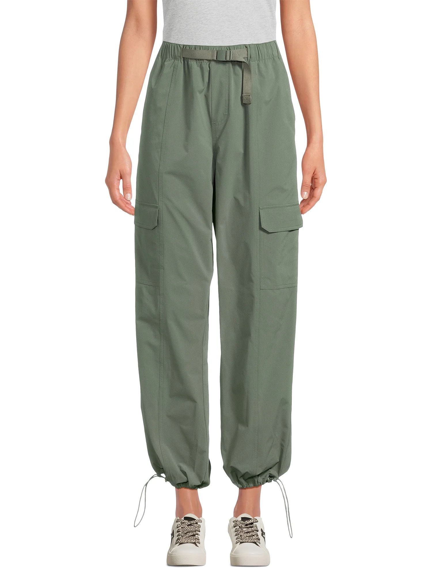 Avia Women's Belted Cargo Pants, Sizes XS-XXXL | Walmart (US)