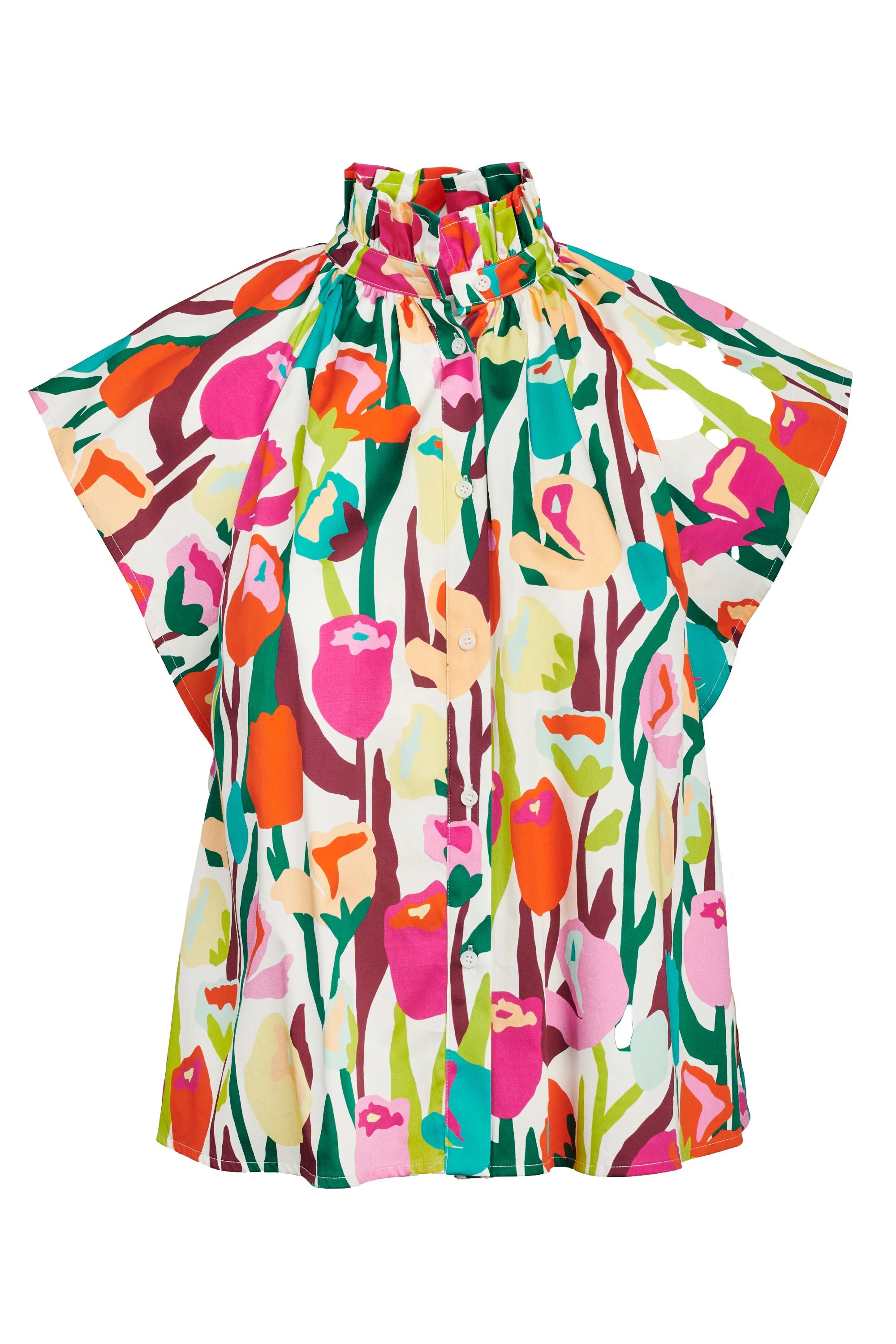 Billie Blouse in Tulip - CROSBY by Mollie Burch | CROSBY by Mollie Burch