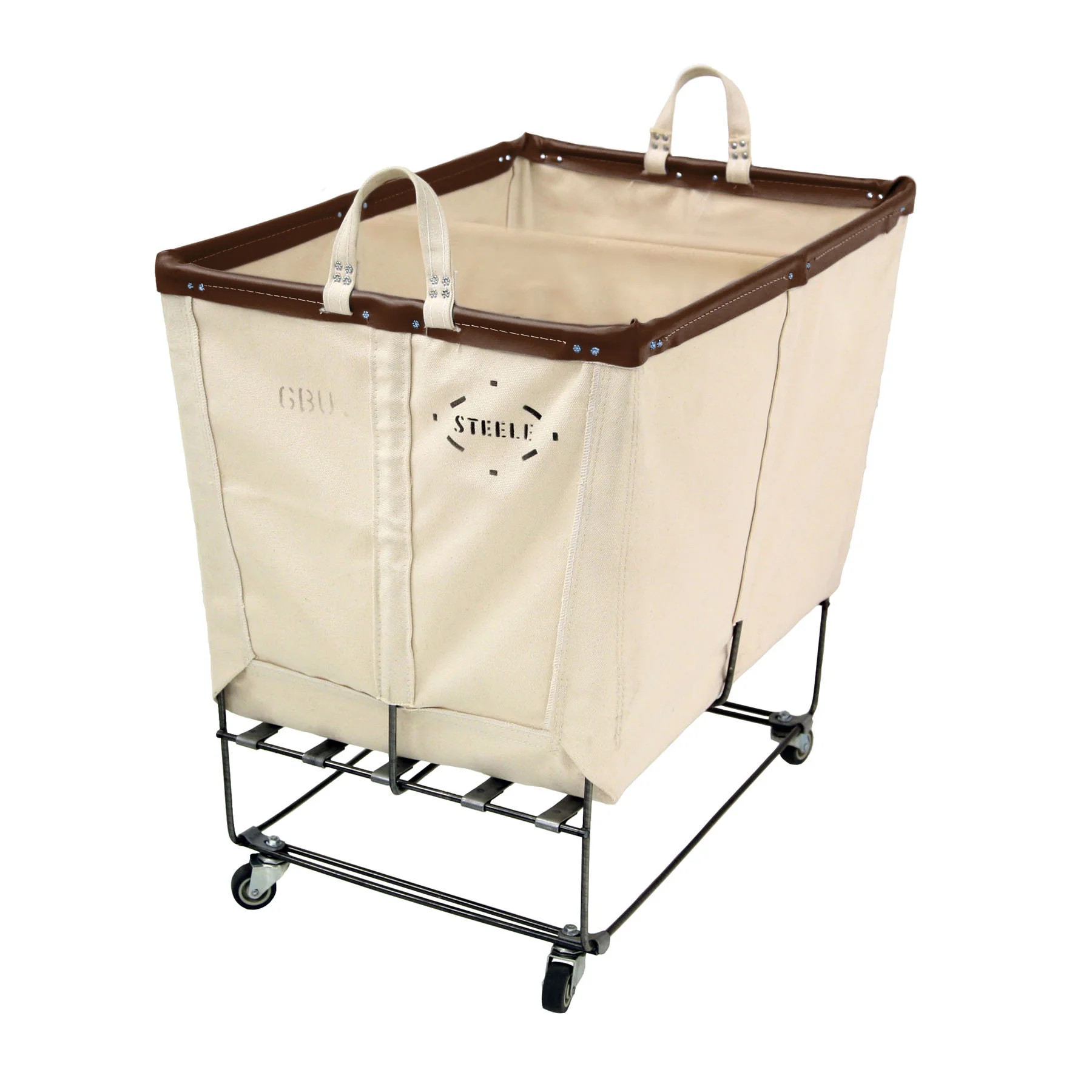 Canvas Elevated Truck - Permanent Style 3 Bu | Steele Canvas Basket Corp.