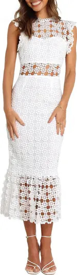 Lauren Lace Overlay Dress | Nordstrom