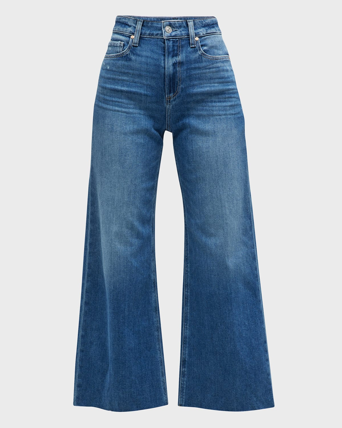 Anessa Wide-Leg Cropped Jeans | Neiman Marcus