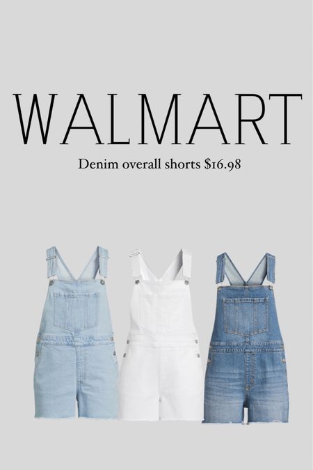 Denim overall shorts 

#LTKFindsUnder50 #LTKStyleTip #LTKFindsUnder100