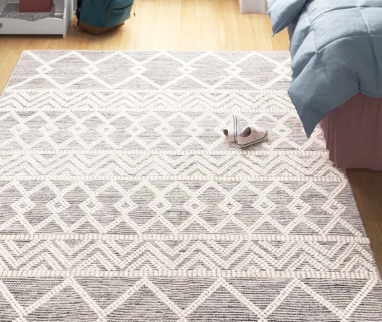 Just ordered this rug for my son’s room. Boy rugs are so hard to buy but this had great great great reviews! I can’t wait to see it IRL. I also purchased a plush rug pad to ensure it was fully swishy for our growing boy! 

#LTKmomlife #LTKHome #LTKKids