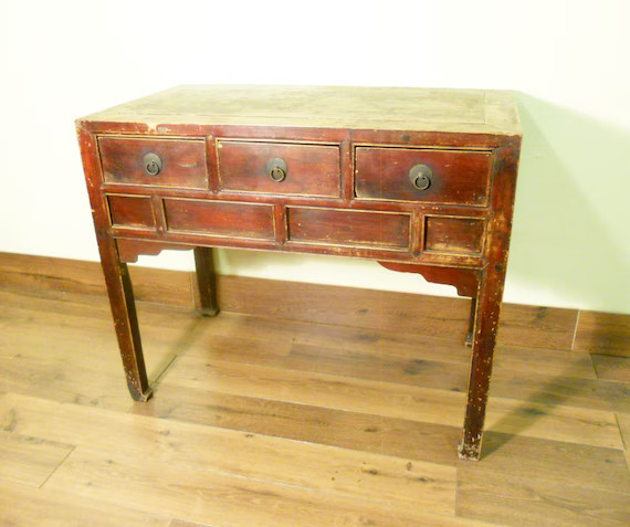 Antique Chinese Ming Desk 5723 console Table Circa - Etsy | Etsy (US)